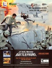 Image of Star Wars Battlefront PC Game PS2 Playstation 2 2004 Promo Ad Art Print Poster