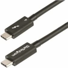 Image of Startech 3Ft 1M Thunderbolt 4 Cable 40Gbps 100W Pd 4K/8K Video Intel-Certified C