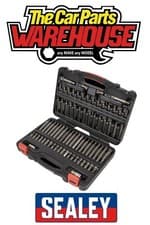Image of Sealey AK21974P TRX-Star Security TRX Star Hex Ribe Spline Bit Set 74pc Sq Drive