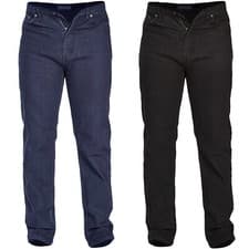Image of D555 Rockford Mens Carlos Big Tall King Size Casual Stretch Denim Jeans Pants