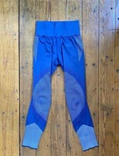 Image of Women's / Adidas 25/7 Primeknit / Elastic Waist Running Tight Leggings / Blue