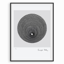 Image of Bridget Riley Signed - Blaze 1 - Op Art- Certificate