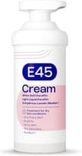 Image of E45 Cream 500 g Tub Moisturiser for Dry Skin and Sensitive Skin Emollient to