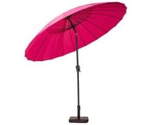 Image of 2.7 Metre Shanghai Style Garden Parasol/ Umbrella- Crank And Tilt. Pink colour
