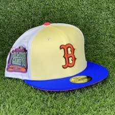 Image of "SUPER BOMBERMAN" NINTENDO BOSTON RED SOX MYFITTEDS EXCLUSIVE ASG NEW ERA FITTED