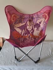 Image of Two Unused Di Hannah Montana Butterfly Camping Chair. Only Taken Out For Pics.