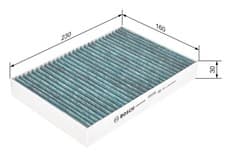 Image of FILTER, CABIN AIR 0986628526