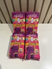 Image of Always Platinum Size 1 Sanitary Pads With Wings Normal 22pk X4 88 Total