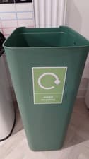 Image of BarBantia - Sort & Go Recycle Bin 40 litre - Fir Green