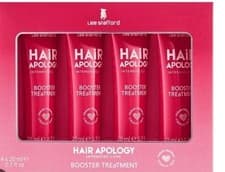 Image of Lee Stafford Hair Apology Booster Treatment 4 X 20ml.