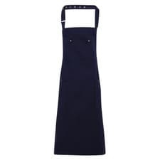 Image of Premier Unisex Chino Cotton Bib Apron RW6171