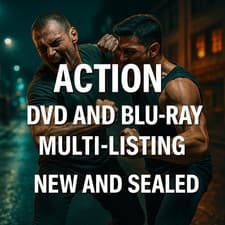 Image of New and Sealed Region 2 UK Action DVD's and Blu-Ray's MULTI-LISTING