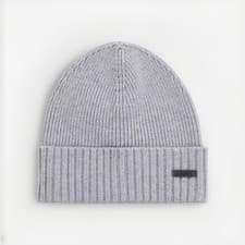 Image of Hugo Boss Fati Wool Beanie 50495306 Silver One Size