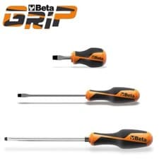 Image of Beta Slotted Screwdriver Flat Head for Slotted Screws, Multiple Sizes Available