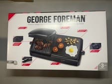 Image of George Foreman Large Grill And Griddle - brand new and sealed