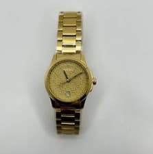 Image of Gucci Watch G Timeless 27mm Gold PVD, Both Unisex, Swiss Made-New.