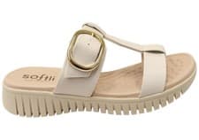 Image of Womens Softli Lorrie Brazilian Slides Sandals With Comfort Footbed - ModeShoesAU