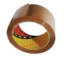 Image of Scotch 66m Brown Packing Tape Strong Adhesive Carton Sealing Tape
