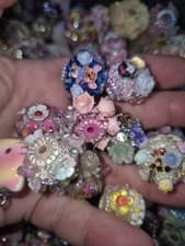 Image of Set Of 50 Handcrafted Beads For DIY Pens/Keychain/Phonechain