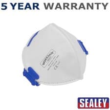 Image of Sealey Worksafe� Fold Flat Mask FFP2 Pack of 10 9304/10