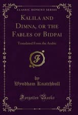 Image of Kalila and Dimna, or the Fables of Bidpai: Translated From the Arabic