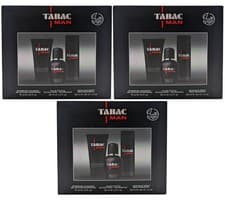 Image of Tabac Man Gift Set Trio 3 X 30 Ml Eau De Toilette + 75 Ml Shower Gel + Deo Spray