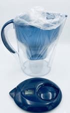 Image of BRITA Marella XL Water Filter Jug Blue 3.5L large-Volume Jug with Digital LTI