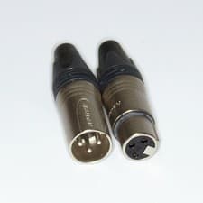 Image of 1x Neutrik XLR Cable Plug & Socket