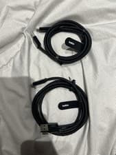 Image of Belkin BoostCharge USB-A To USB-C Cable 2 Pack Black
