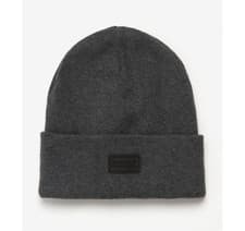 Image of Barbour International Beanie Hat, Grey, Mens, New With Tags