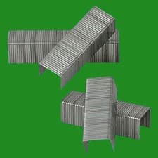Image of 5000x Type 53 Staples 11.25 x 10 x 0.75 mm Heavy Duty Flat Wire Galvanized Steel