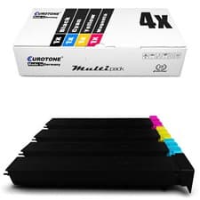 Image of 4X Toner For Konica Minolta Bizhub C 550 650, TN-611 TN611 CMYK