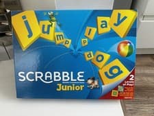 Image of Scrabble Junior Board Game Complete Set