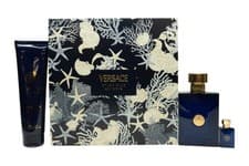 Image of Versace Pour Homme Dylan Blue Gift Set 100ml EDT + 150ml Shower Gel + 5ml EDT