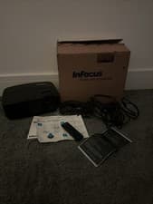 Image of InFocus IN122 3200 Lumens DLP XGA 3D rear Projector