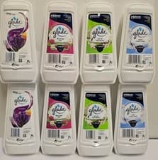 Image of Glade Solid Gel Air Freshener lavender Linen zen or jasmine scent 150gx 4 or x8