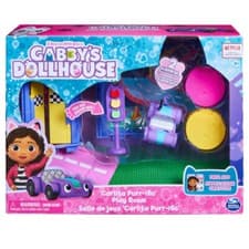 Image of Gabby's Dollhouse Carlita Purr-ific Play Room Playset