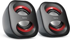 Image of Hama Sonic Mobil PC Speakers X2 | USB3.0 | 3.5 Mm Jack | 3 Watt Active Speakers