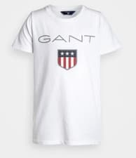 Image of GANT Print Logo Crew-Neck T-Shirt