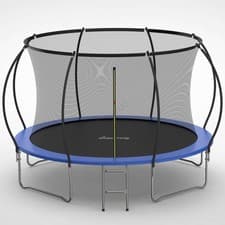 Image of Trampoline 12FT with Enclosure Safety Net for Kids Toddler Backyard Bouncer Toy