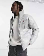 Image of BERGHAUS Arkos Reflect Water Resistant Down Puffer Jacket Size M Grey RRP £250