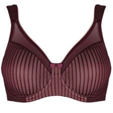 Image of Berlei Beauty Stripe Underwired Minimiser Bra B541