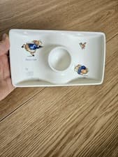 Image of Egg Cup Wedgwood Peter Rabbit Plate