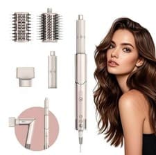 Image of Shark FlexStyle 5-in-1 Air Styler & Hair Dryer with Storage Case - HD446SLUK