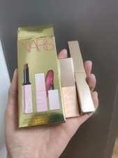 Image of NARS Afterglow Lipstick and Mini Liquid Blush Duo (Worth £42) Brand New In Box