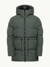 Image of Jack Wolfskin M/UK 12 Women's Hooded Kirschallee Jacket In Slate Green - New