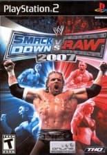 Image of WWE SMACKDOWN! VS RAW 2007 + WWE NEW YEARS REVOLUTION DVD PS2 GAME (ITALIAN BOX)