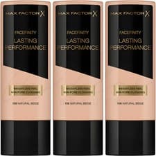 Image of MAX FACTOR Lasting Performance Liquid Foundation - 106 Natural Beige *PACK OF 3*