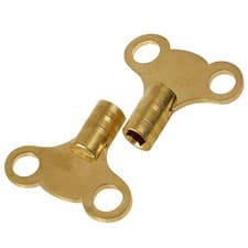 Image of Westco Brass Radiator Bleed Key 2 Pack