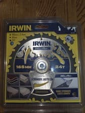 Image of Irwin Weldtec 165mm x 30mm x 2.4mm 24T Heavy Duty Circular Saw Blade